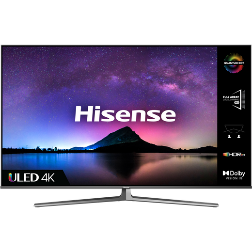 Hisense QLED 55U8GQTUK 55" Smart 4K Ultra HD TV