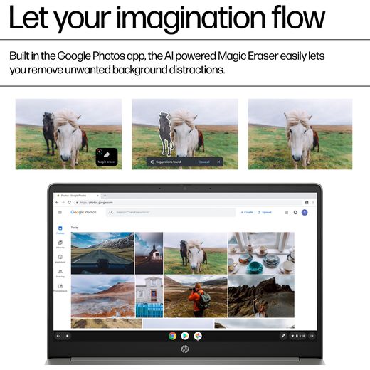 HP 15.6" Laptop Intel Core i3 N-series 256 GB UFS 8GB RAM - Annotation - Let your imagination flow shot