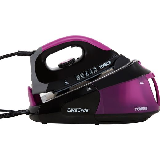 Tower T22015PURBF Pressurised Steam Generator Iron - Black / Purple
