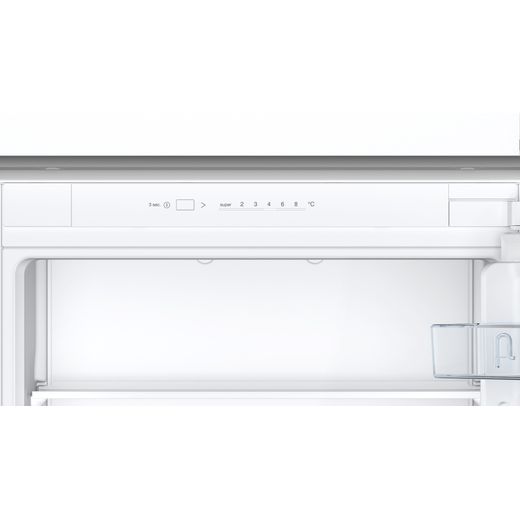 Bosch Integrated Fridge Freezer - White - Control panel shot