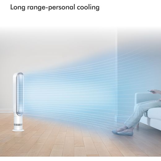 Dyson Cool™ Stand Fan AM07 - White / Silver