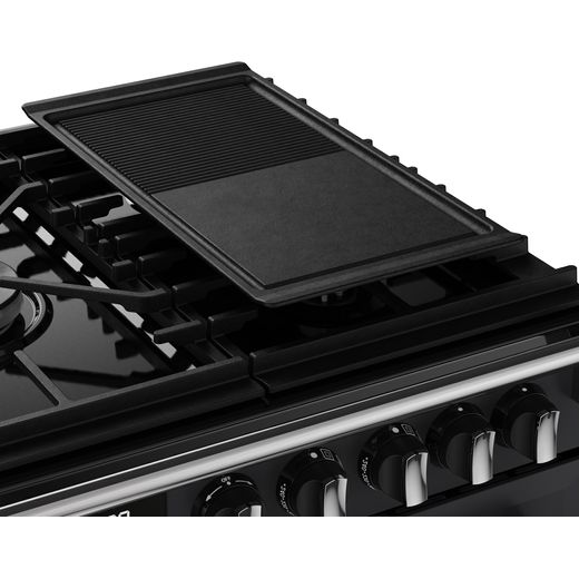 Stoves Richmond DX 90DF 90cm Dual Fuel Range Cooker - Anthracite - Close up shot