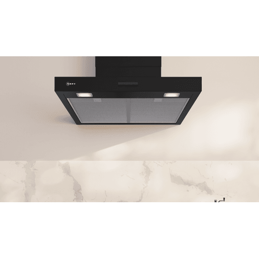 NEFF N50 60cm Cooker Hood - Black - Cooker hood in kitchen