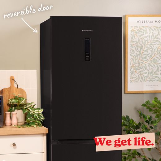 Russell Hobbs RH184FF602C1DI 184cm 60/40 Fridge Freezer - Dark Inox - Annotation - We get life