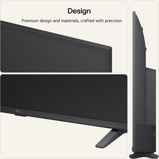 LG LED AI 32" HD Smart TV - Annotation - design shot