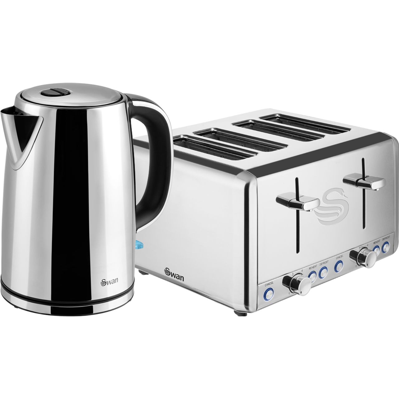 silver kettle toaster set