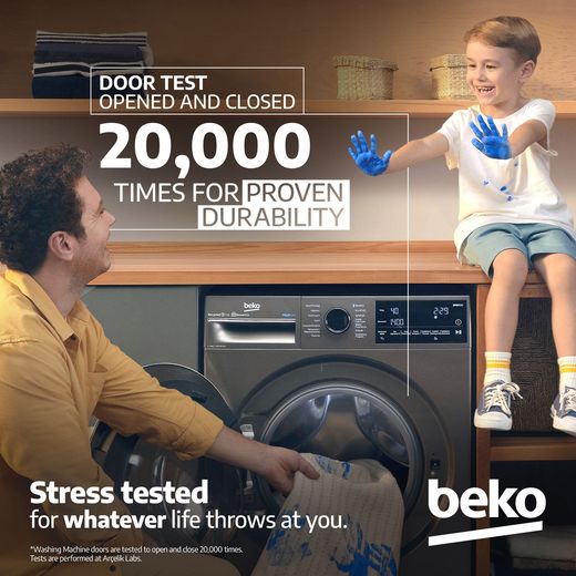 Beko BW1O3721W 7kg Washing Machine with 1200 rpm - White - Annotation - Reliability-StressTest