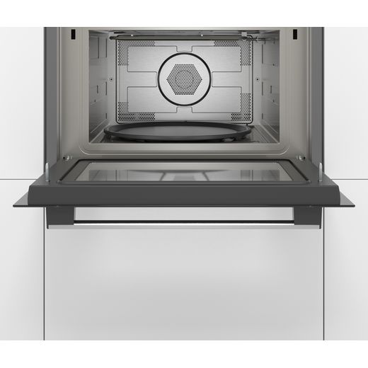 Bosch Serie 4 CMA583MS0B Built In Combination Microwave Oven - Stainless Steel