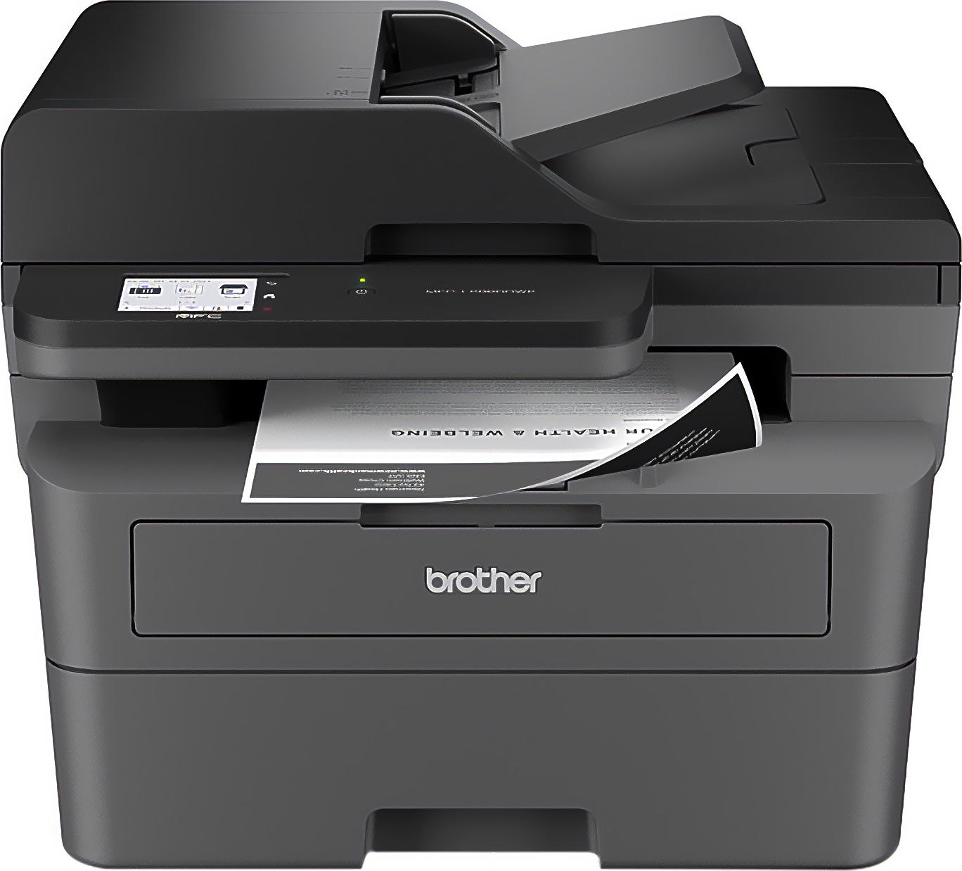 Brother MFC-L2860DWE EcoPro Wireless Laser Printer - Nero, Black