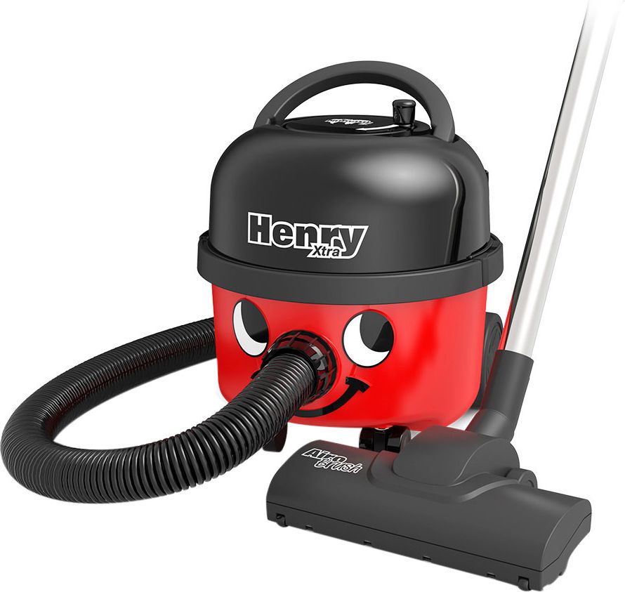 Numatic Henry Xtra - Cylinder Vacuum Cleaner - Red - 9L Dust Capacity