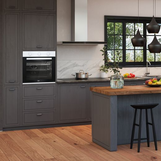 Beko AeroPerfect™ Electric Single Oven - White