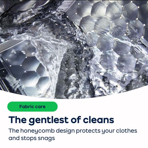 Miele TSL783WP Wifi Connected 9Kg Heat Pump Tumble Dryer - White - AO Annotation - Honeycomb-drum