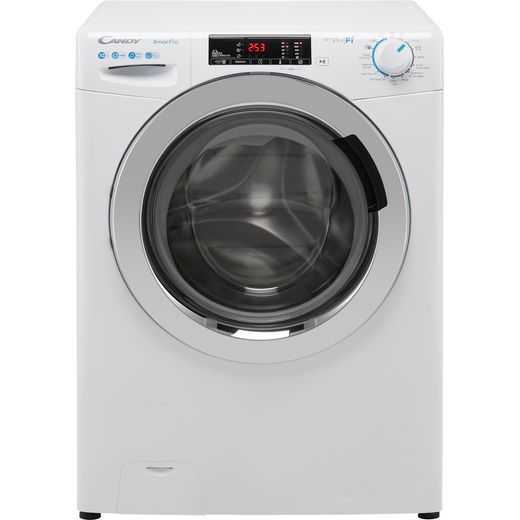 Candy Smart Pro CSO14103TWCE Wifi Connected 10Kg Washing Machine with 1400 rpm - White - C Rated