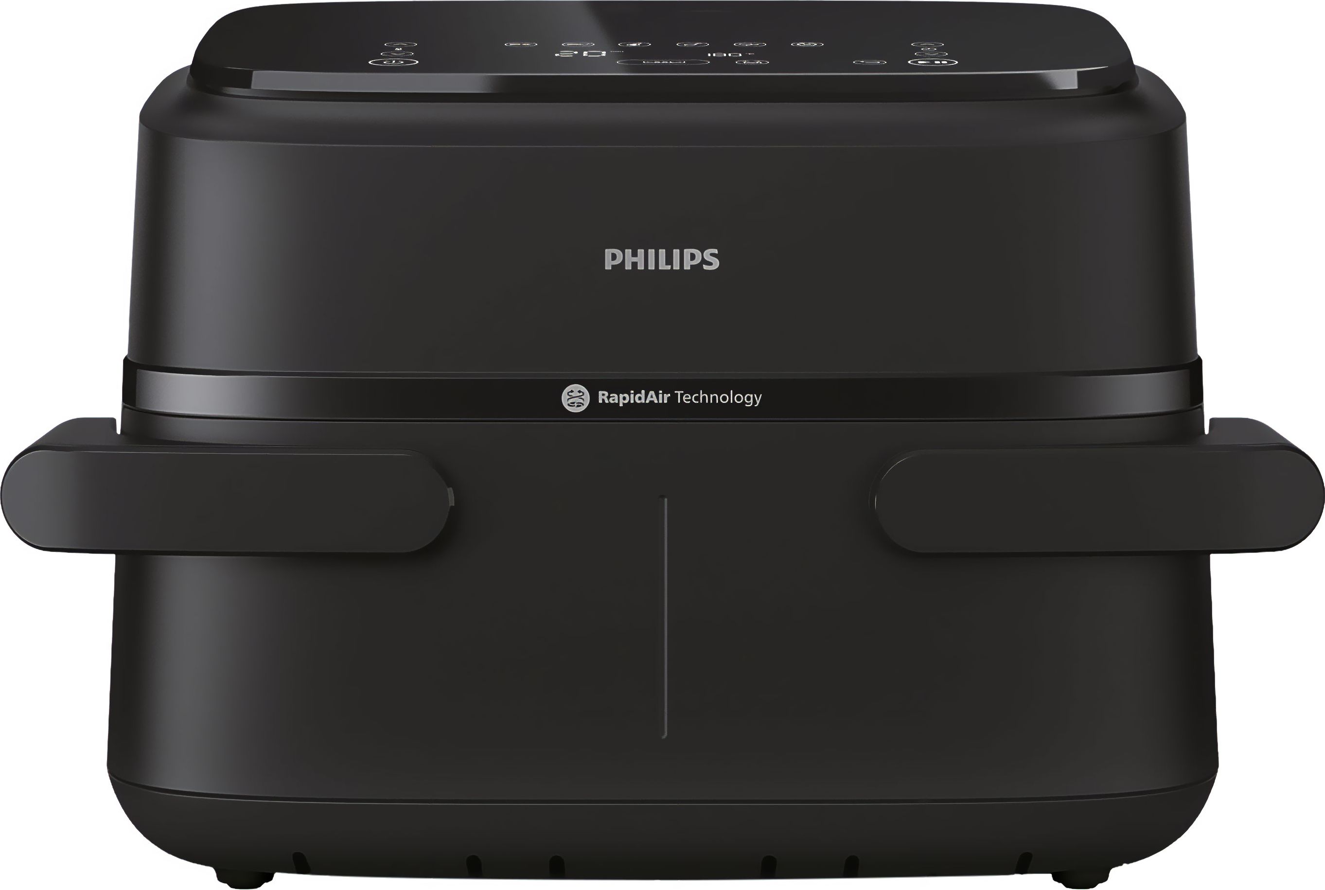 Philips NA150/09 Dual Basket Air Fryer - 7.1L - Black