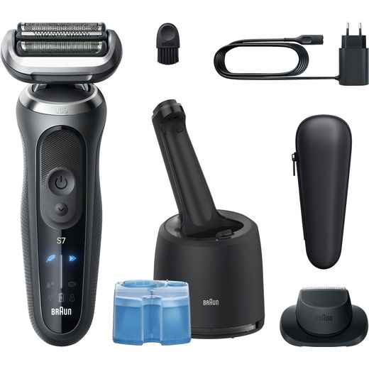 Braun Series 7 Mens Shaver - Grey - Accessories shot 