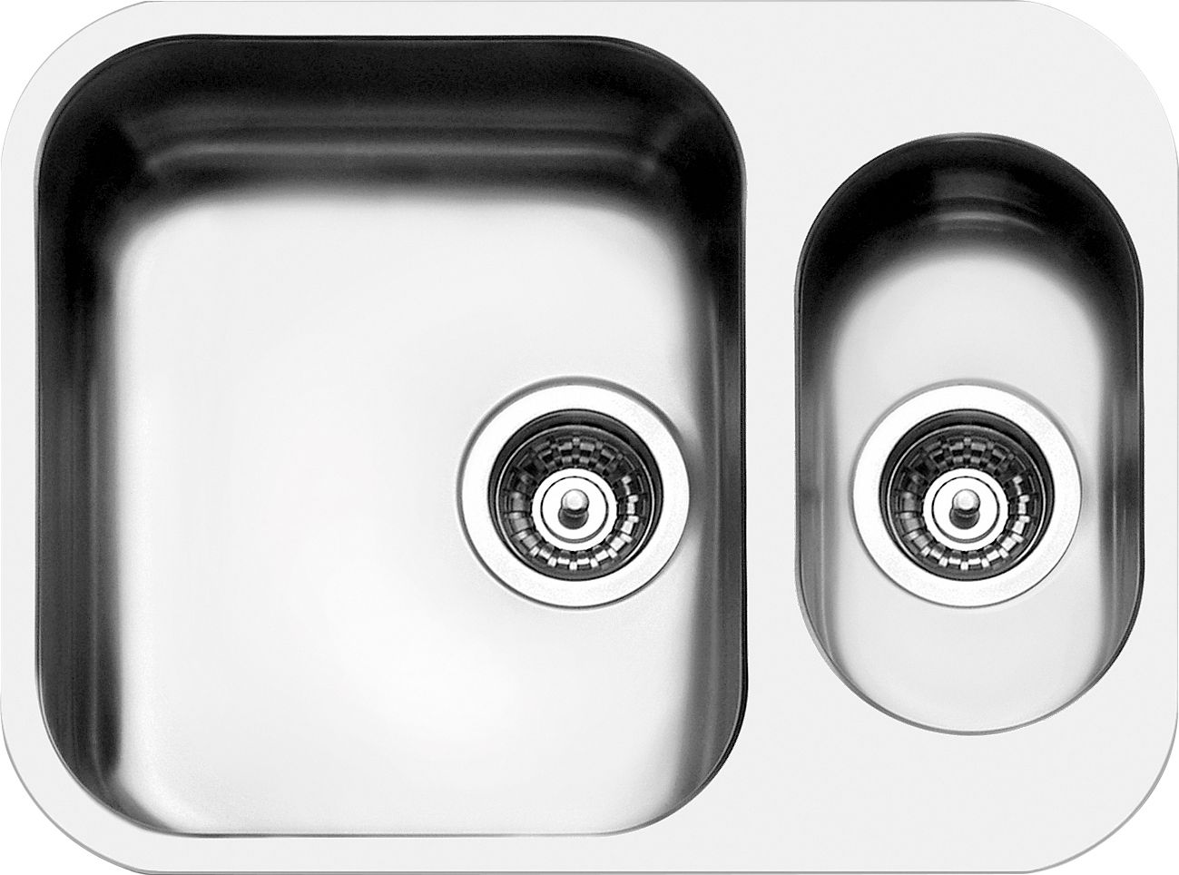 Smeg Undermount Kitchen Sink - Stainless Steel
