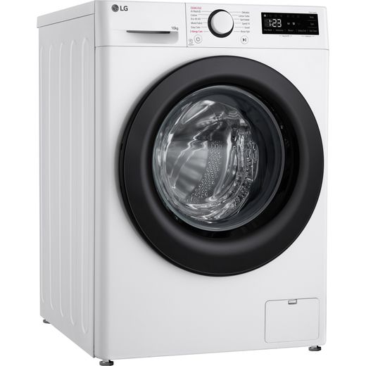 LG F4Y510WBLN1 Washing Machine White  - Right perpsective shot