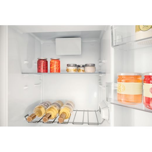 Hotpoint HTSD18A011A1 Integrated Upright Fridge - Sliding Door Fixing Kit - White - Inside shot
