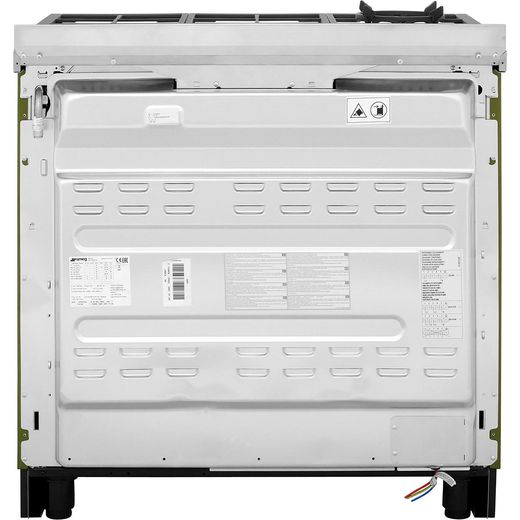 Smeg Portofino CPF9GPOG 90cm Dual Fuel Range Cooker - Olive Green