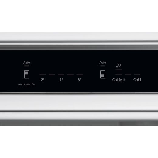 AEG NSC8M192DS 188cm Integrated Frost Free Fridge Freezer - White - control panel shot