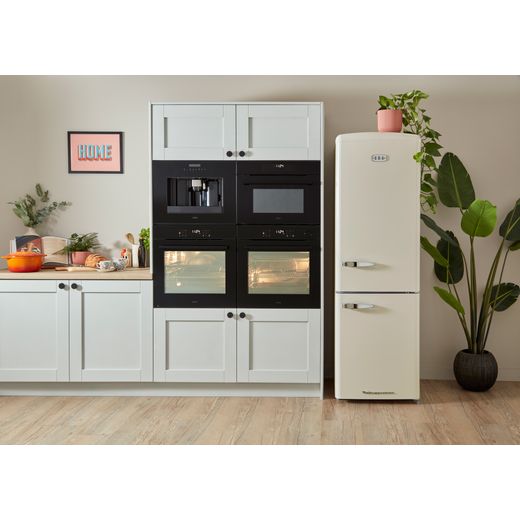 CDA 60/40 Frost Free Fridge Freezer - Cream - Fridge freezer in kitchen