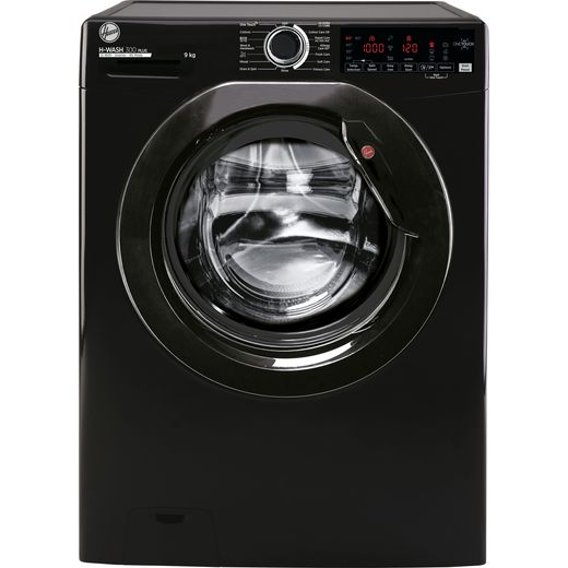 Hoover H-WASH 300 H3W69TMBBE/1 9Kg Washing Machine with 1600 rpm - Black - B Rated