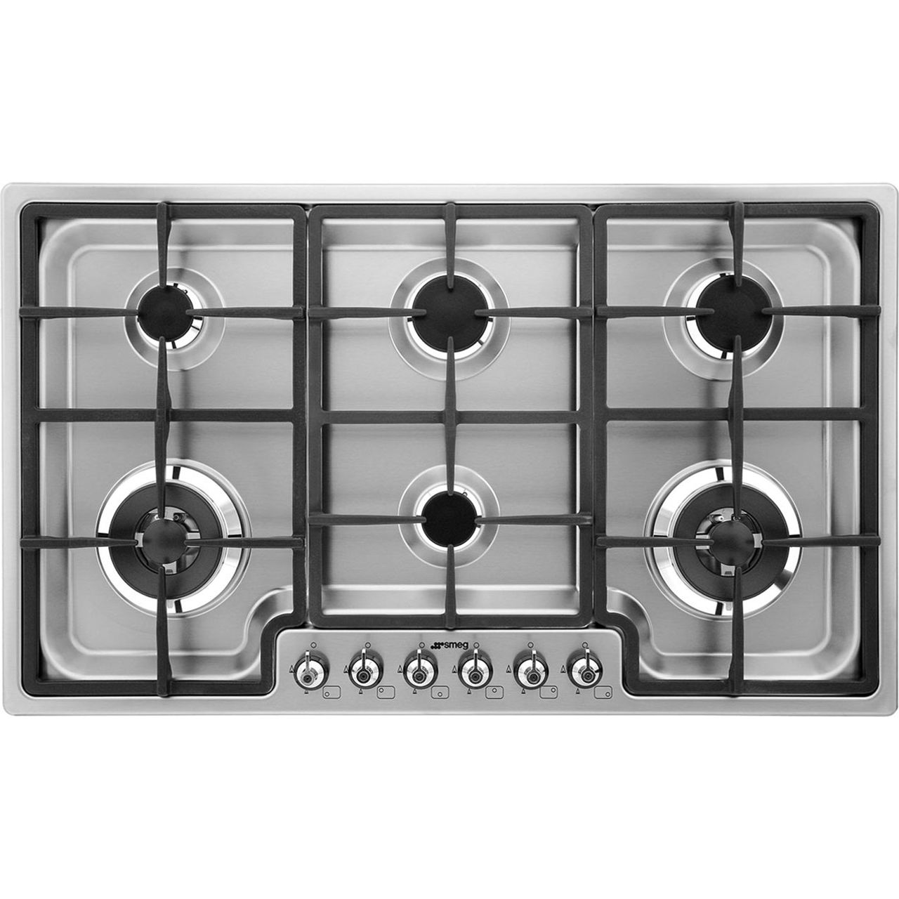 Smeg 6 store burner gas hob