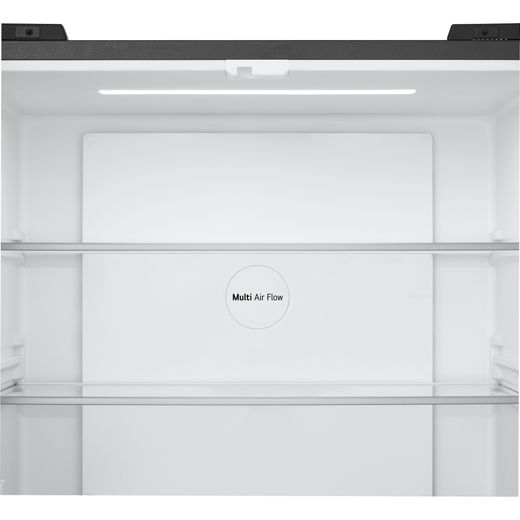 LG American Fridge Freezer - Silver - Interior shot