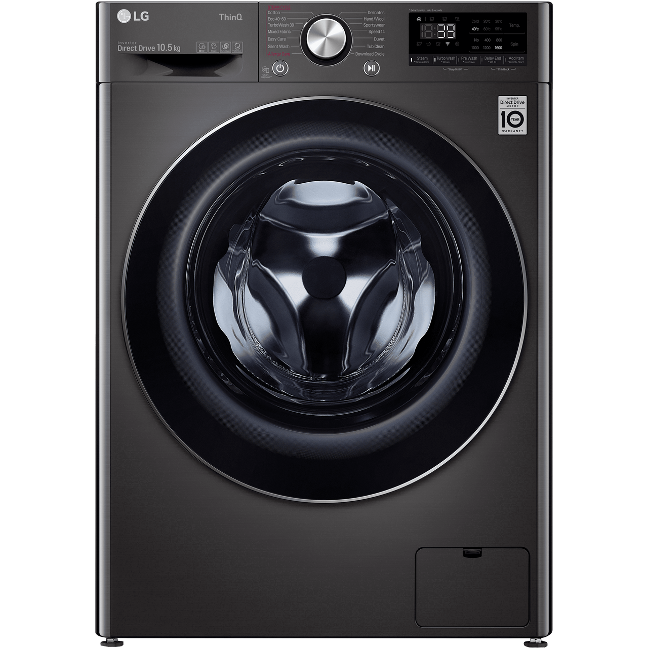 LG V10 F6V1010BTSE Wifi Connected 10.5Kg Washing Machine with 1600 rpm Review