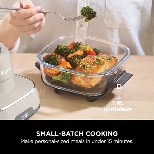 Ninja FN101UKST Air Fryer - Stone - Annotation - Small batch cooking shot