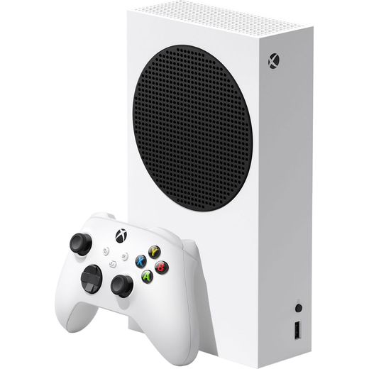 Xbox Series S 512GB - White - Left perspective shot