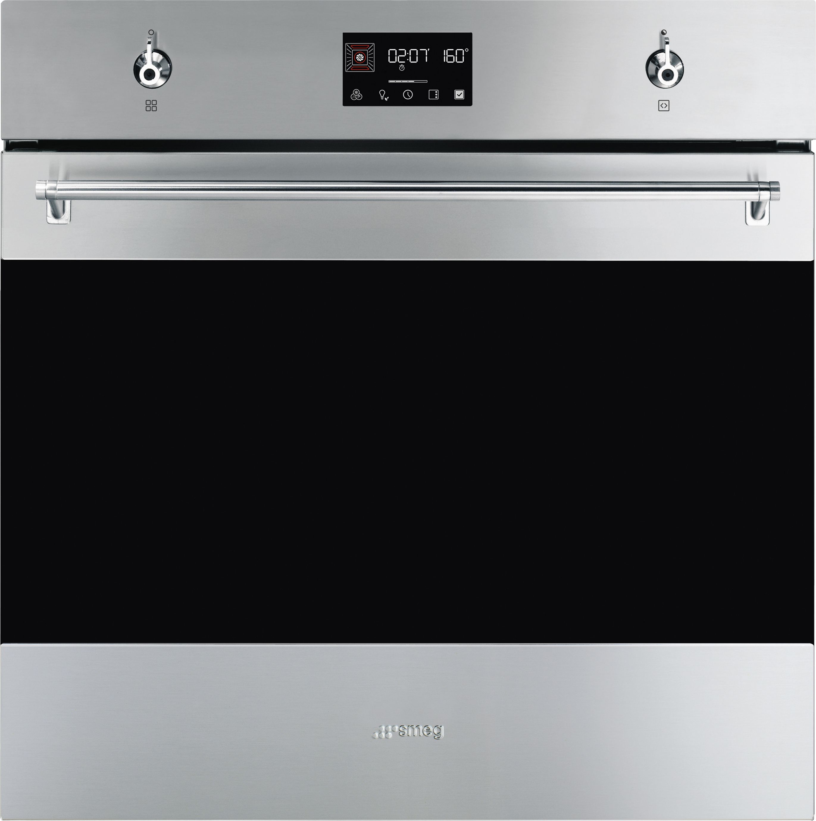 Smeg Classic SO6302TX Built In Electric Single Oven - Stainless Steel - A+ Rated, Stainless Steel