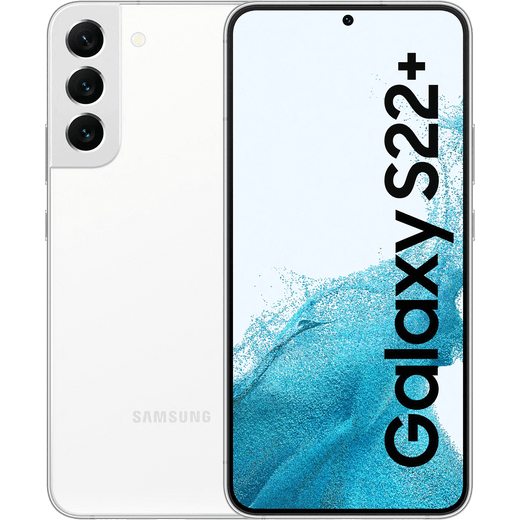 Samsung Galaxy S22+ 128GB Smartphone in Phantom White