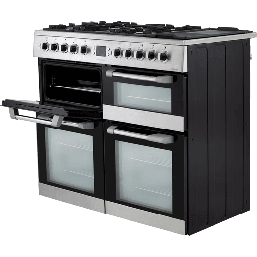 Leisure Cuisinemaster 100cm Dual Fuel Range Cooker - Stainless Steel