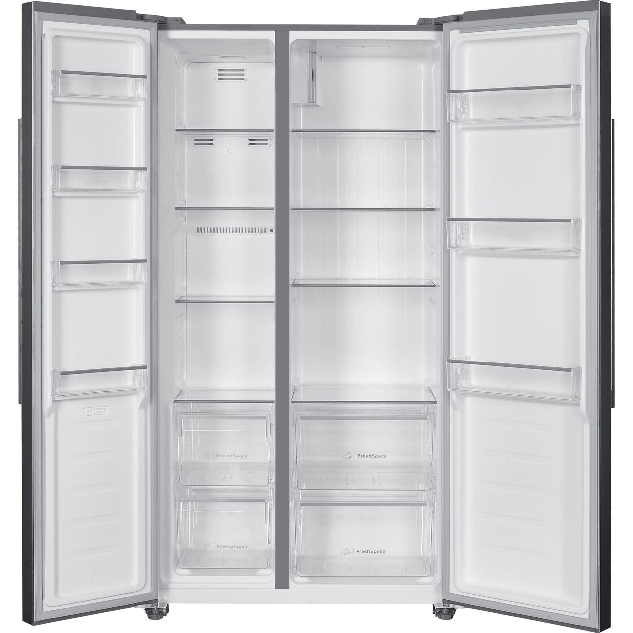 一球ページ Indesit 442L American Fridge Freezer | INGF 6441 XP4UK | ao.com
