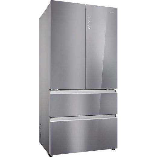 Haier Series 7 American Fridge Freezer - Sapphire Glass - Right perpsective shot