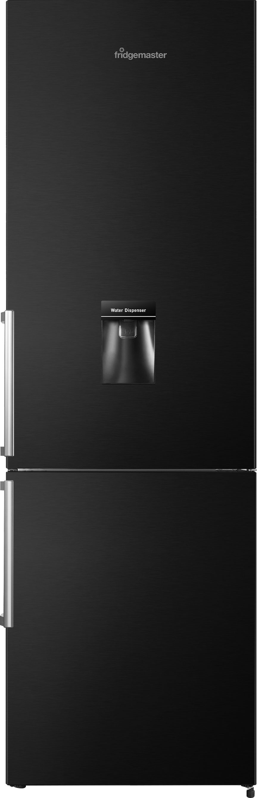 Fridgemaster MC55265DEB Freestanding Fridge Freezer - Black - 268L Total Capacity - E Rated