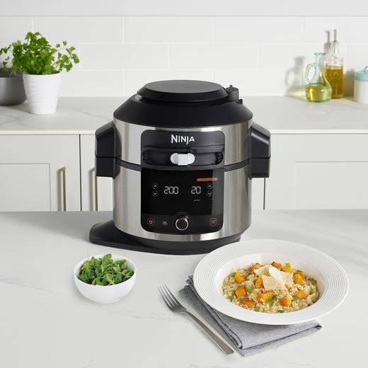 Ninja Foodi 11-in-1 SmartLid 6 Litre Multi Cooker - Stainless Steel / Black