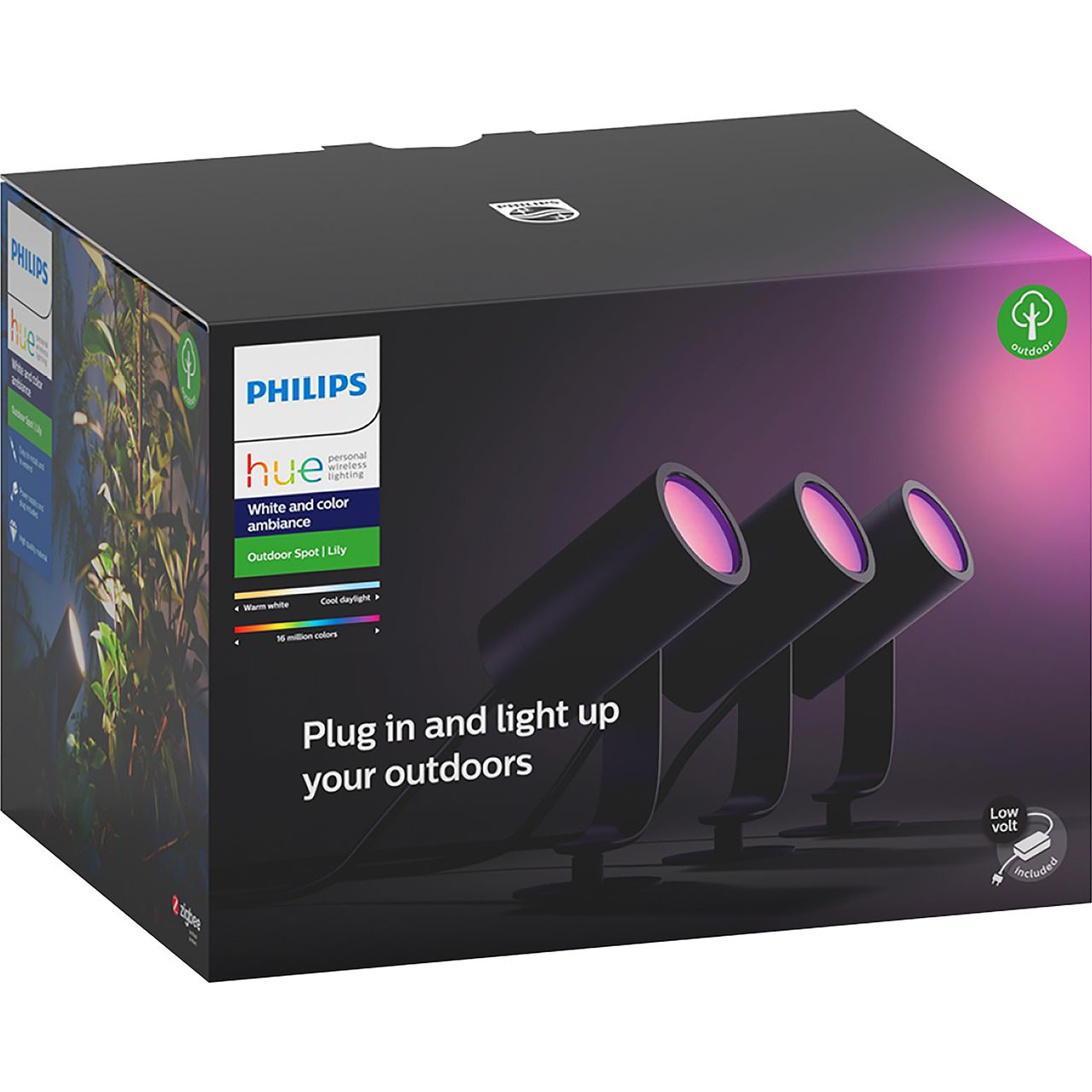 Philips Hue White & Colour Ambiance Lily Outdoor Spot Light Review