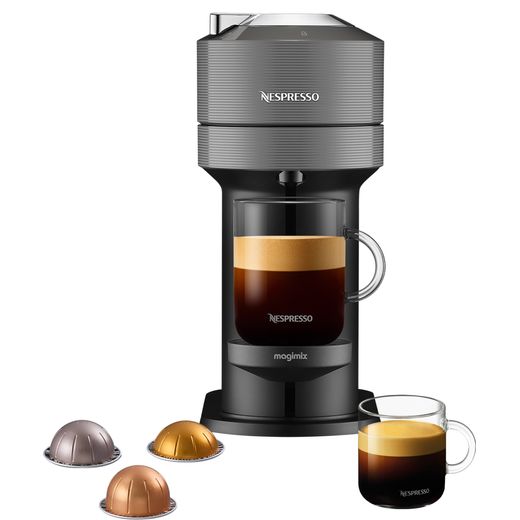 11707 Nespresso Pod Coffee Machine Dark Grey