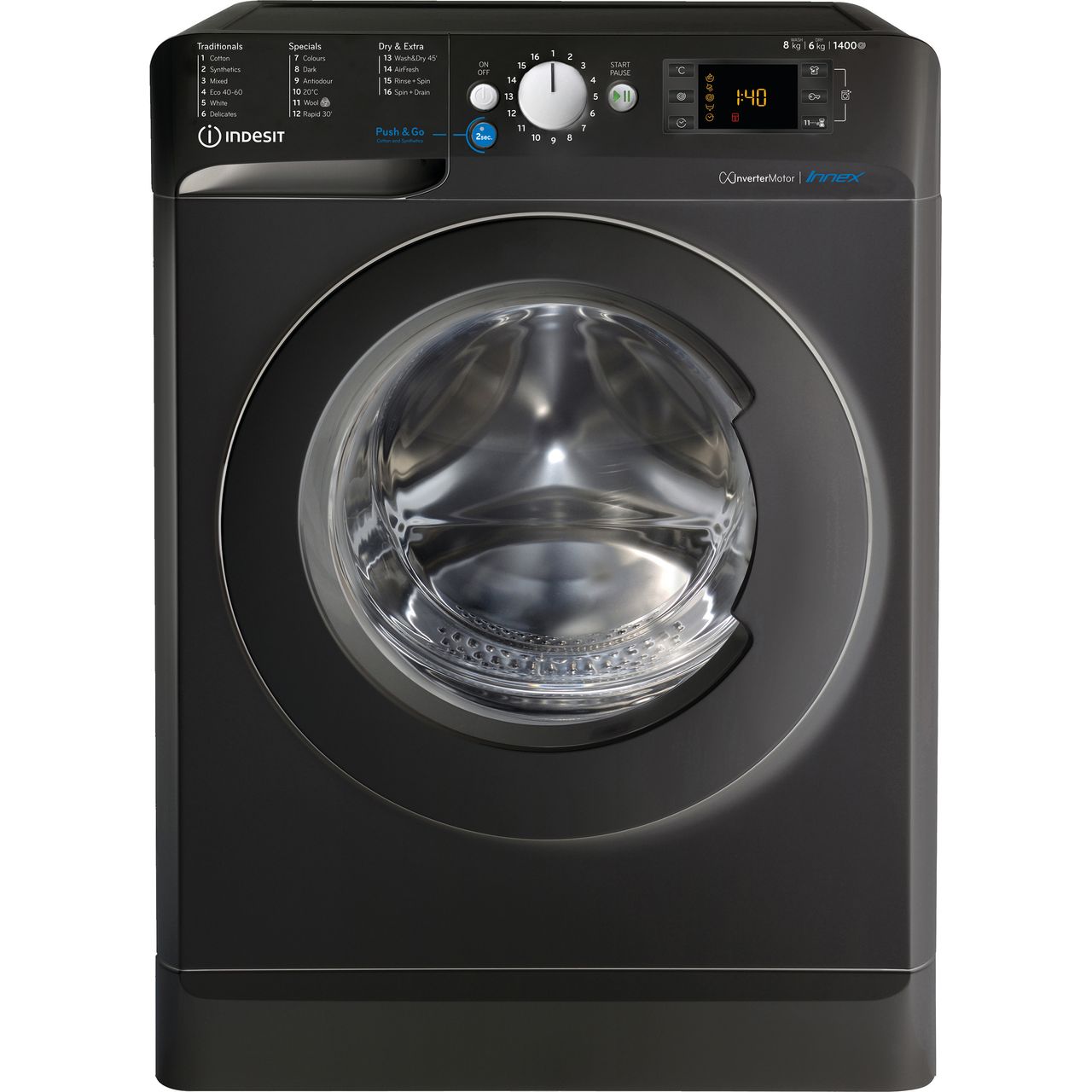 Indesit BDE861483XKUKN 8Kg / 6Kg Washer Dryer with 1400 rpm Review