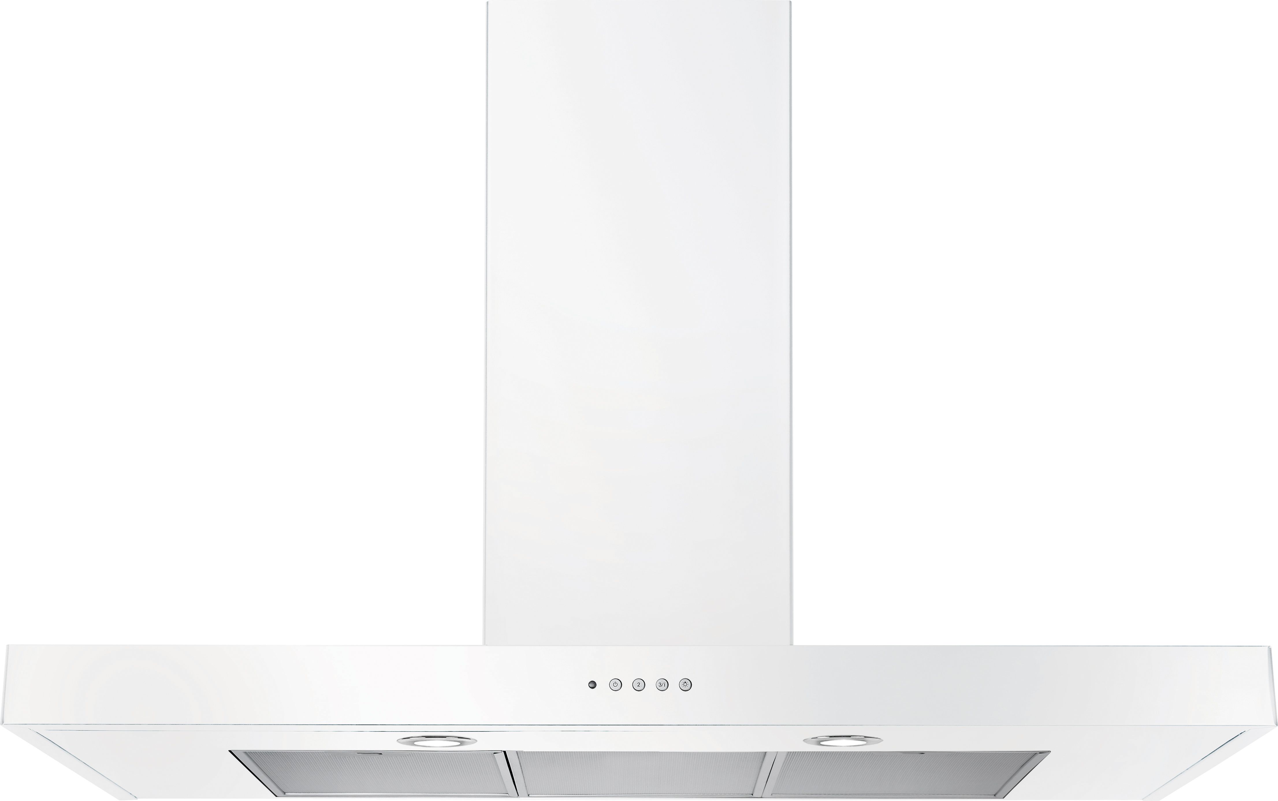 Rangemaster 100cm Chimney Cooker Hood - White