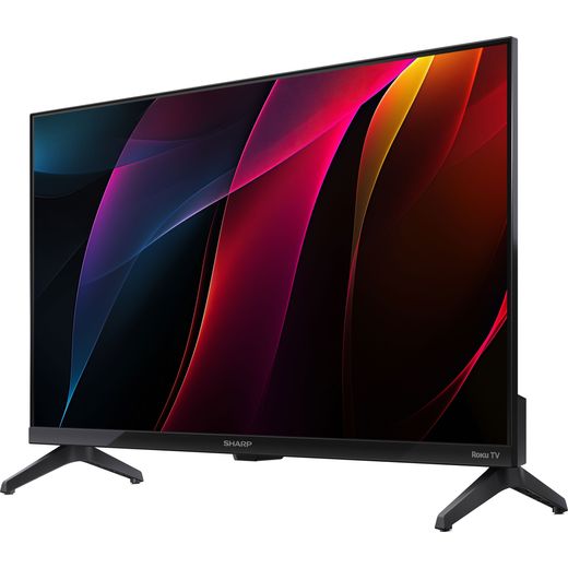 Sharp HD2225K 24" HD Smart Roku Freely TV - Left perpsective shot