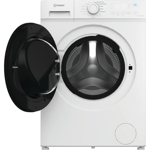 Indesit IDMA 75624 MY TIME UK Washer Dryer White - Front with door open shot