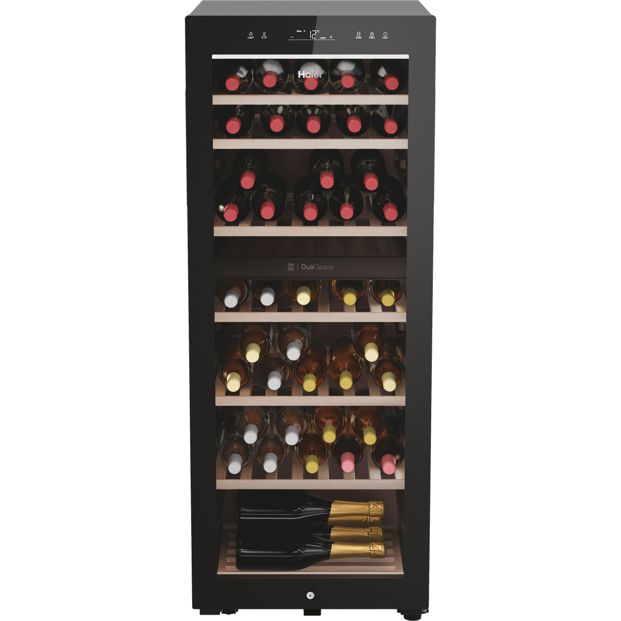 Hws77gdau1 Haier Wine Cooler 77 Bottles Ao Com