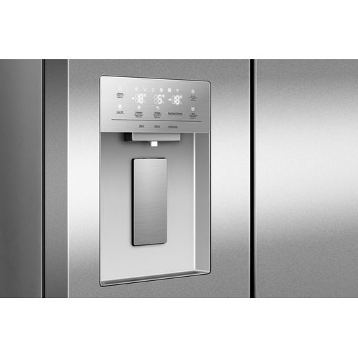 Hisense PureFlat American Fridge Freezer - Stainless Steel - Beverage centre