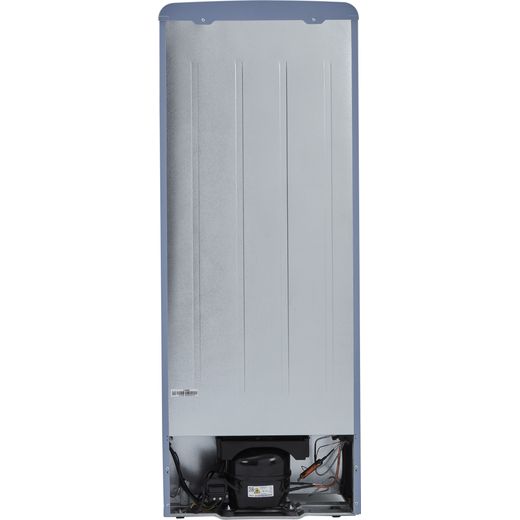 CDA 70/30 Fridge Freezer - Blue - Back shot