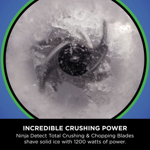 Ninja Detect Power Blender Pro TB301UK 2.1 Litre Blender - Black - Annotation - Crushing power shot