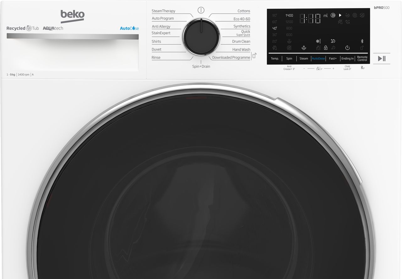 beko aquatech washing machine