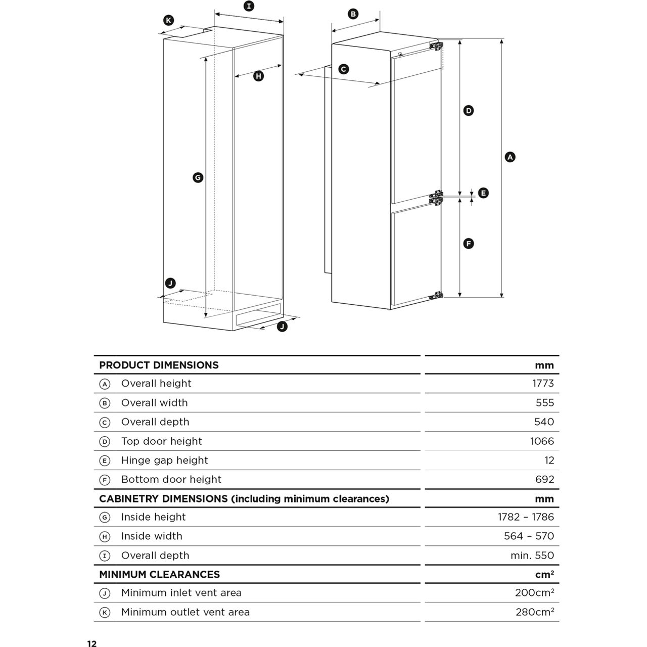 Fisher & Paykel Designer RB60V18 Integrated 70/30 Frost Free Fridge Freezer with Fixed Door Fixing Kit Review